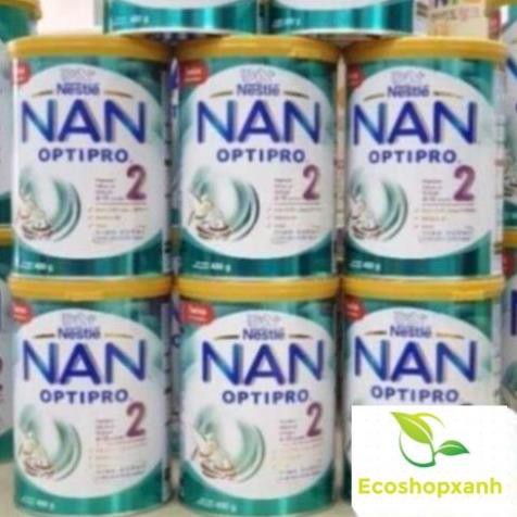 Combo 3 lon Sữa NAN OPTIPRO 2 Mẫu Mới 400g (Date 2021)