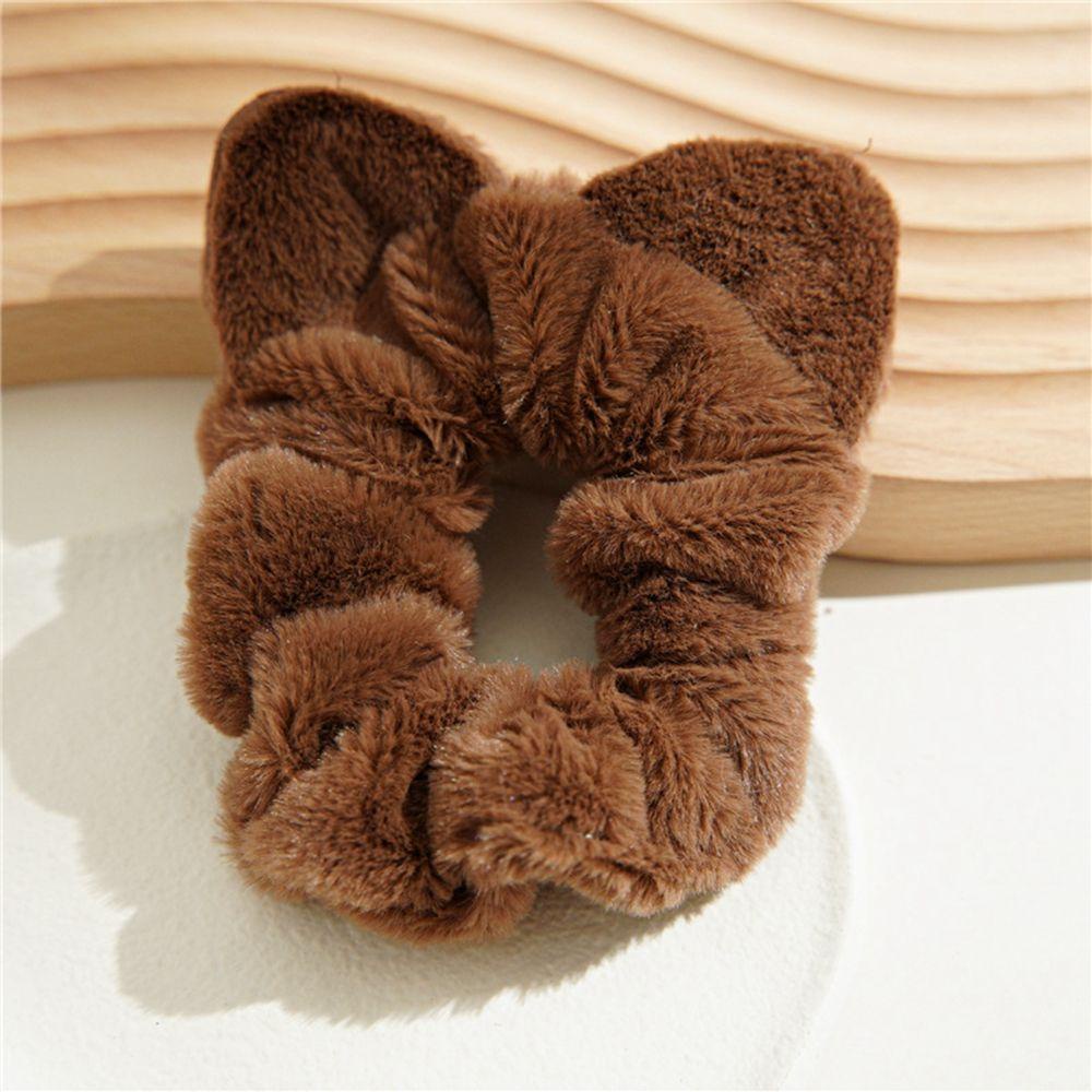 DANILO Dây Cột Tóc Đuôi Ngựa Bằng Vải Bông Đơn Giản Cá Tính Cho Nữ