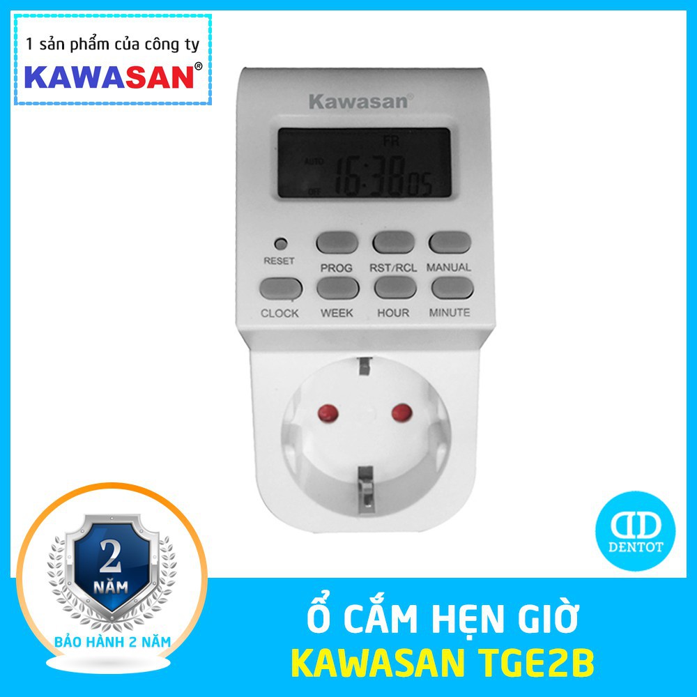  Ổ cắm hẹn giờ kỹ thuật số TGE2B kawasan