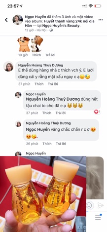 Serum vàng nội địa Hàn 130ml