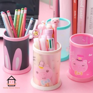 Hộp đựng bút họa tiết dễ thương gấp gọn