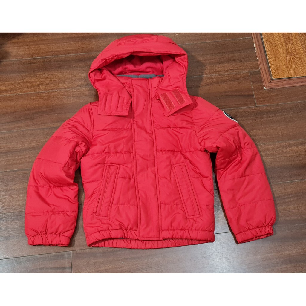 Áo phao Abercrombie Kids XXS lót nỉ cho bé