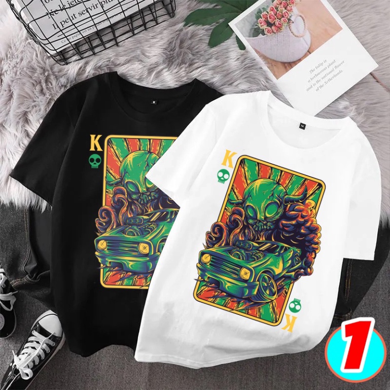 Áo thun tay ngắn Unisex - chất liệu cotton vải mềm mịn - mẫu mã đa dạng phù hợp với mọi lứa tuổi BST AF | BigBuy360 - bigbuy360.vn