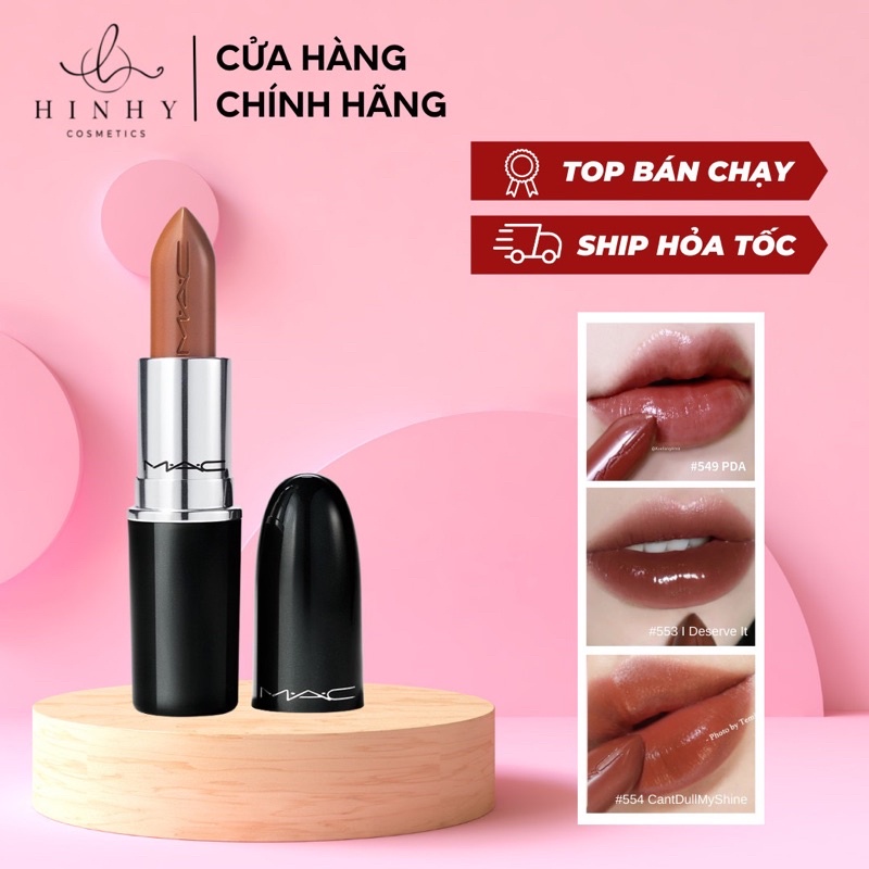 Son thỏi MAC LUSTREGLASS SHEER SHINE