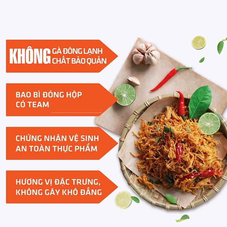 1KG | 2 HỦ KHÔ GÀ LÁ CHANH GIÒN DAI VỊ THƠM NGON ĐẬM ĐÀ - AN TOÀN VSTP | BigBuy360 - bigbuy360.vn
