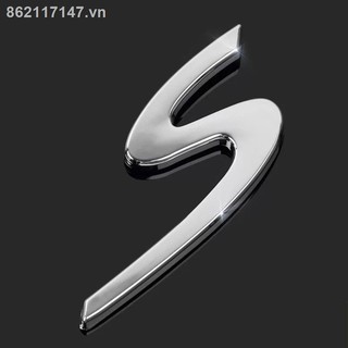 Miếng Dán Logo Trang Trí Xe Ô Tô Porsche S Mark Macan Cayenne Gts Palala