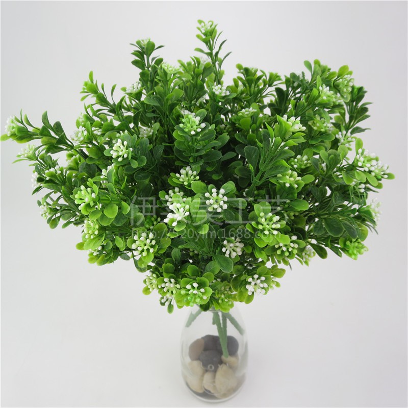 Cây giả - Cành Hoa Ngâu dài 30cm - Cành Điểm trang trí lọ hoa, hàng rào