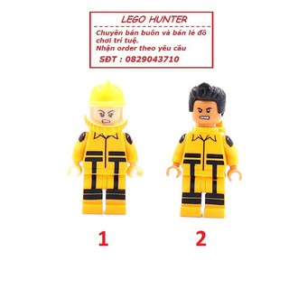 Lego City Minifigures : Combo 2 lính cứu hỏa - tìm kiếm cứu nạn