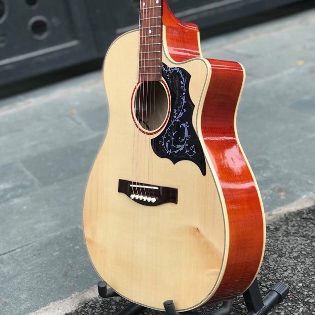 Đàn guitar acoustic có ty chỉnh STTY851 (Màu gỗ tự nhiên)