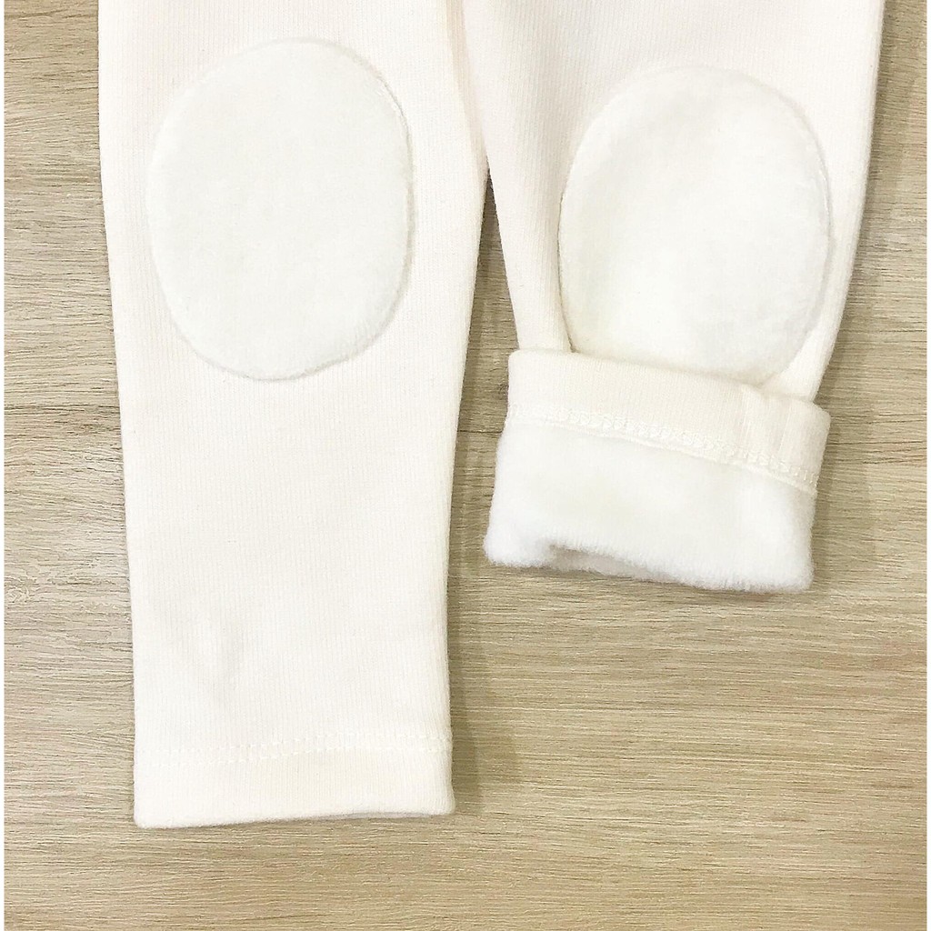 Quần Milkmile lót lông trắng đáp gối