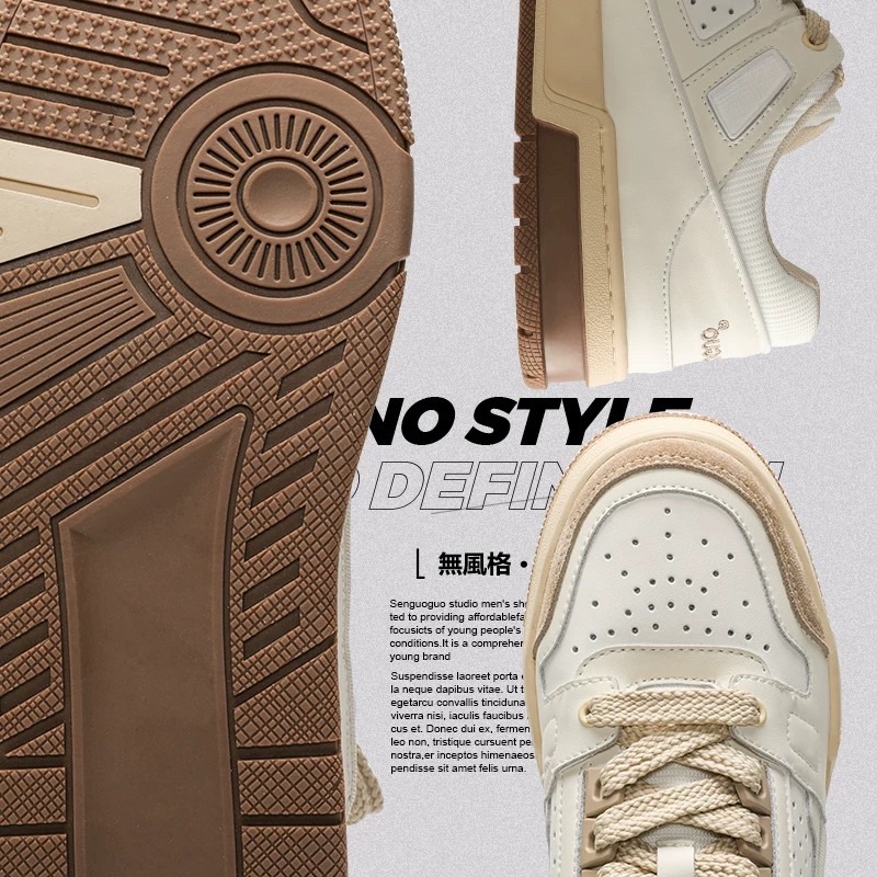 GIÀY SNEAKER CHÍNH HÃNG SENGUOGUO FORM CỨNG CÁP DA CAO CẤP