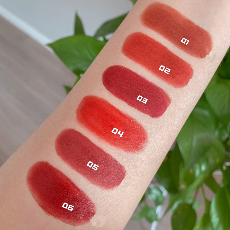 Son nội địa trung Herorange Lip Glaze chất kem lì siêu xinh mềm và mịn môi HOSM1 | Thế Giới Skin Care