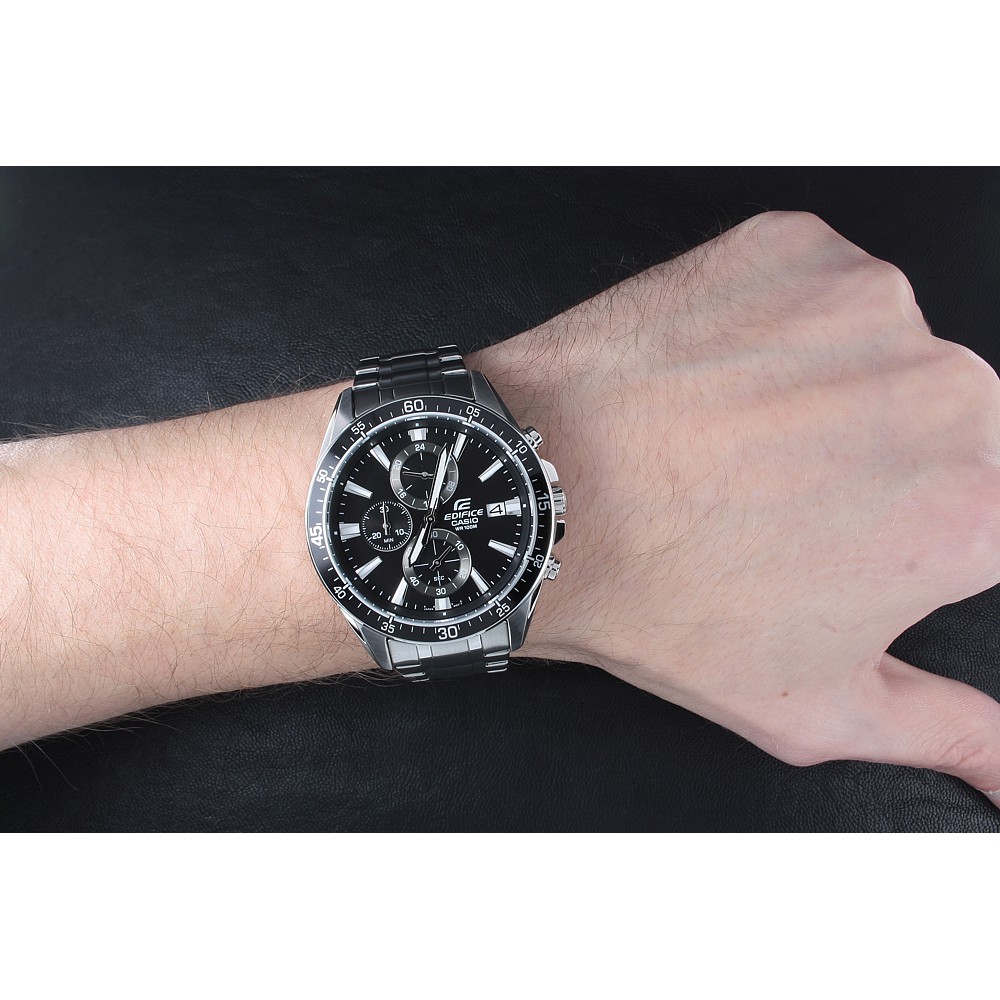 Đồng hồ nam Casio edifice chính hãng EFR-546, dây kim loại.