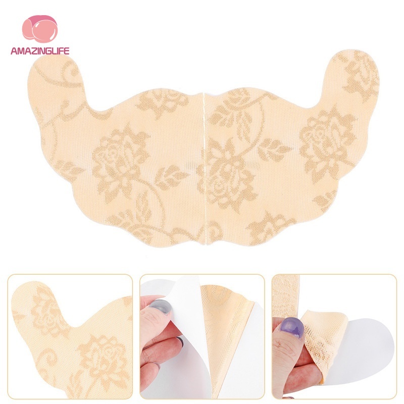 Vỏ Bọc Dán Nâng Ngực Bằng Ren Vô Hình Quyến Rũ Có Thể Tái Sử Dụng Cho Nữ