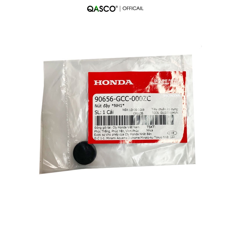 Nút đậy plug HONDA Air Blade 125 /Sh Mode / SPACY / Lead 125  QA(90656GCC000ZC) _( 406)