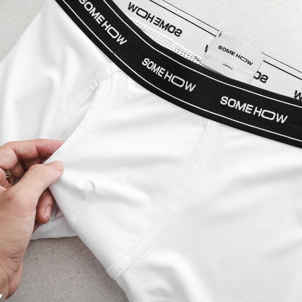 Boxer Nam Bamboo BW Secret Pock , Chất Vải Thun Cotton Thoải Mái, PK000925, SOMEHOW