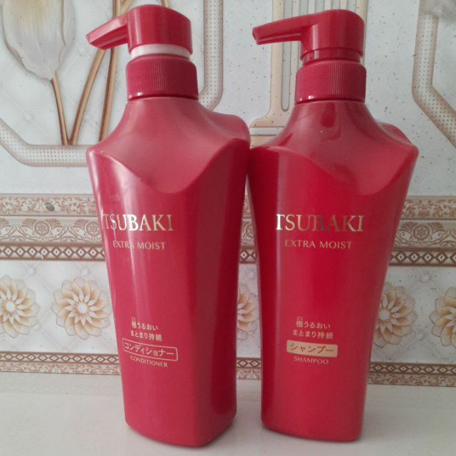Dầu gội dầu tsubaky đỏ