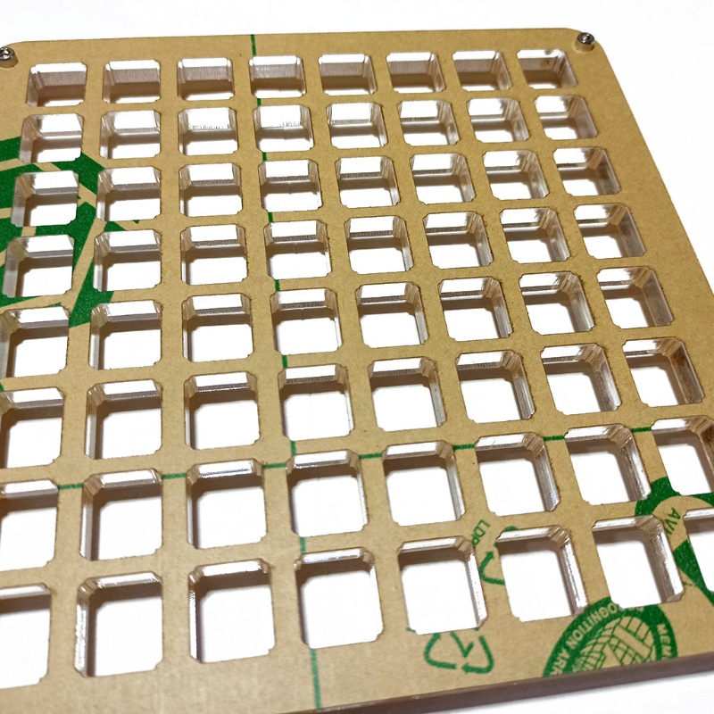 Đế Acrylic Kiểm Tra Công Tắc Cho Bàn Phím Cơ Cherry Kailh Gateron Outemu Dày 6mm