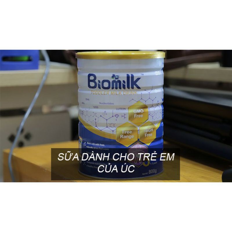 Sữa Biomilk Úc  số 1,2,3,4,5 lon 800g  nhập khẩu nguyên lon Của Úc