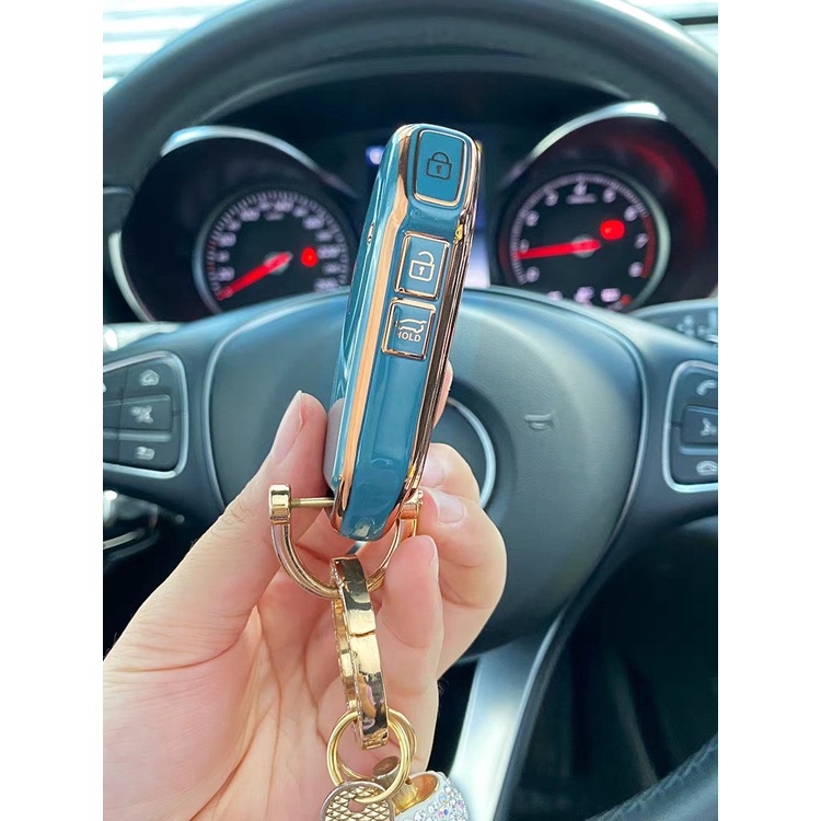 Ốp bảo vệ chìa khóa KIA K3 Cerato , Sorento , Soluto , Optima  Sportage Cao Cấp 3 nút 4 nút 5 nút