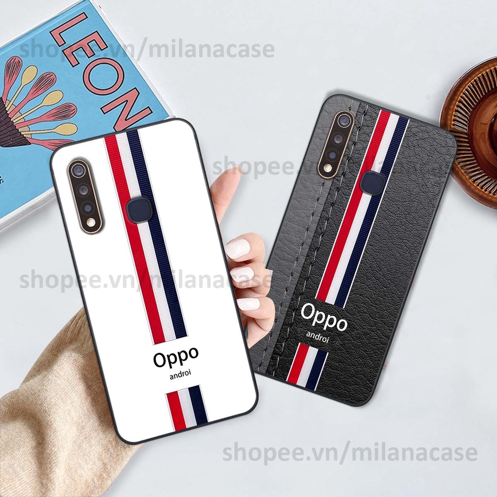 Ốp Vivo Y19 / U3 in giả da phong cách thể thao, cá tính, thời trang