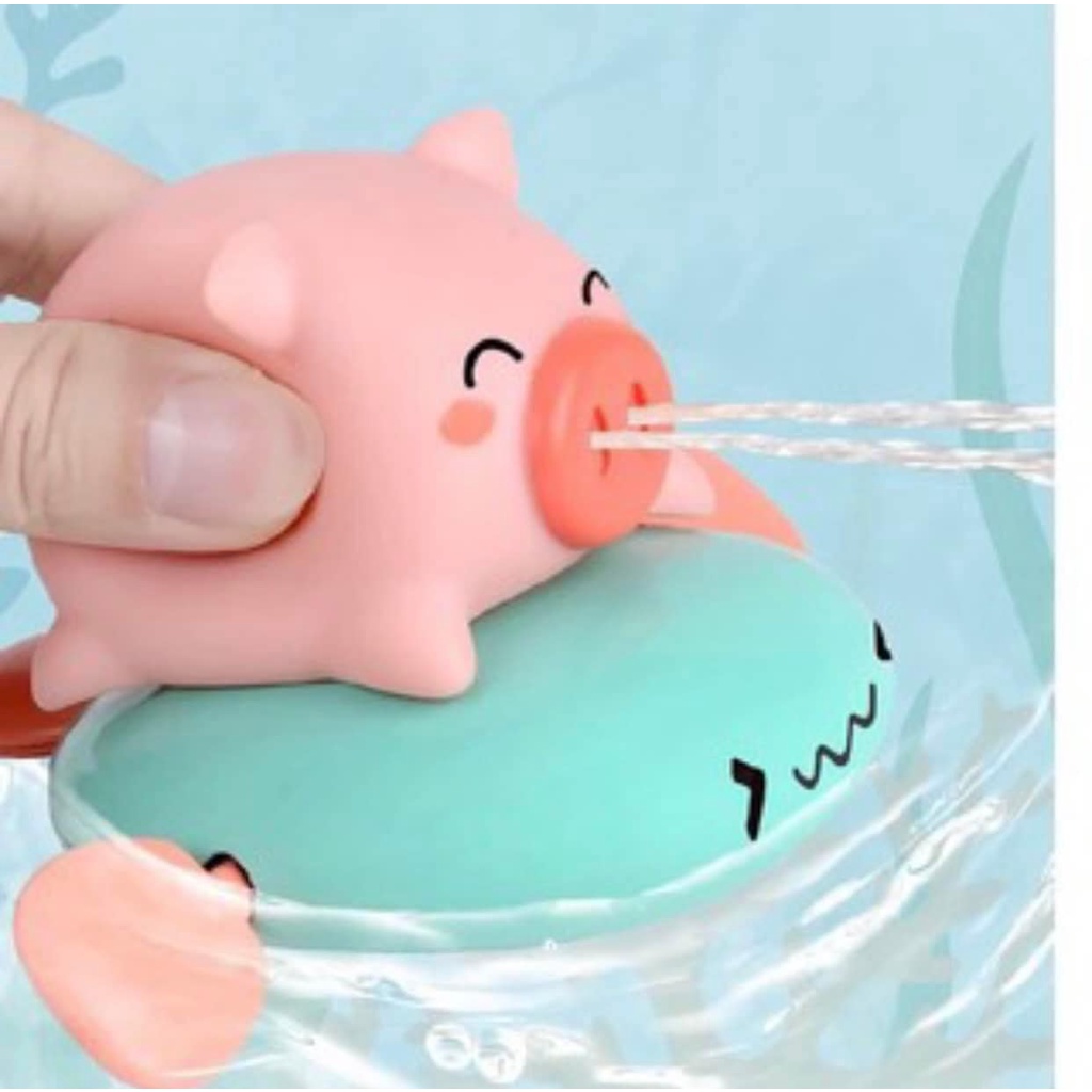 ĐỒ CHƠI PHÒNG TẮM THÚ BƠI LỘI KÉO DÂY CÓT CHO BÉ