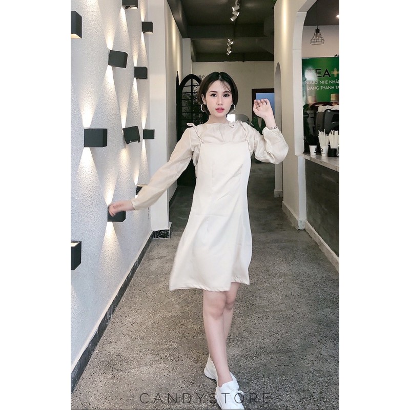 Set yếm form suông kèm áo