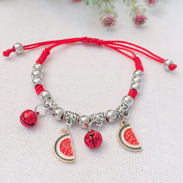 Vòng tay HandMade dưa hấu 01