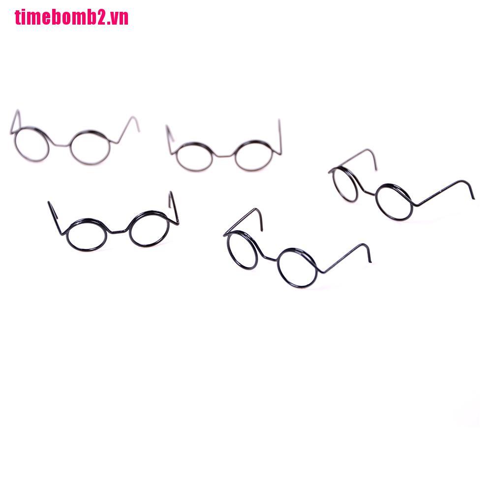 Bộ 2 mắt kính gọng tròn đáng yêu cho búp bê tỉ lệ 1/ 6 30cm