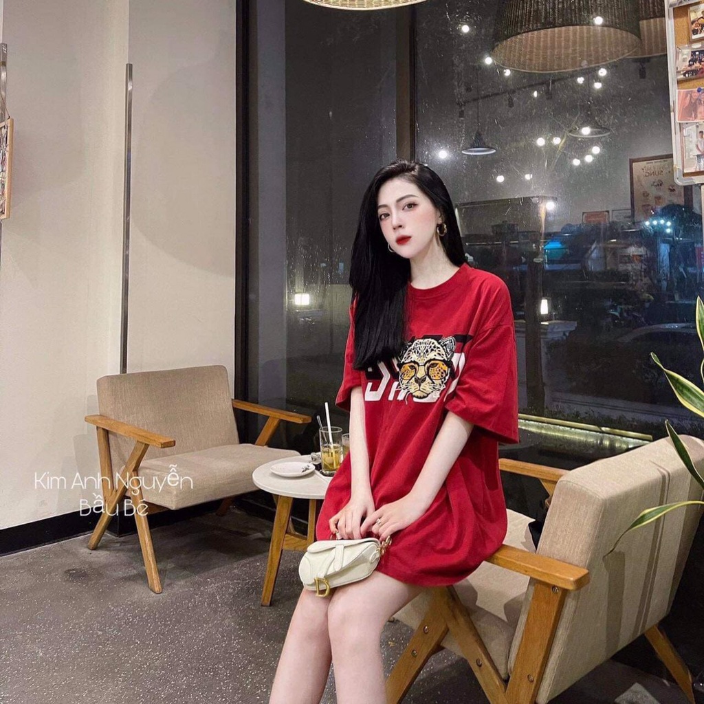 Áo Thun Nữ FreeSize Cổ Tròn Unisex, nhiều màu Áo phông cotton in hoạ tiết cực bền co dãn thoải mái  AT02