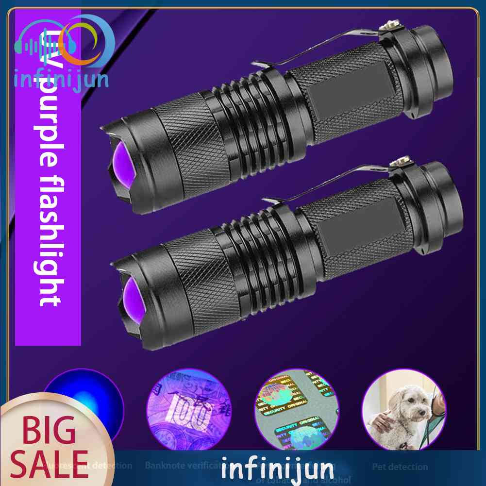 Đèn Pin Cầm Tay Chiếu Tia Cực Tím