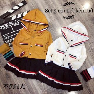 Set váy 3 chi tiết