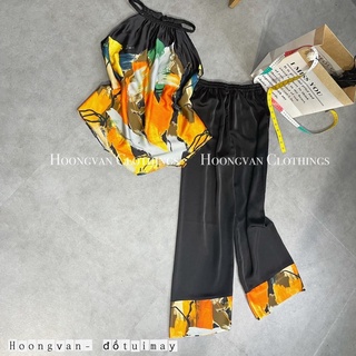 set yếm lụa thiết kế