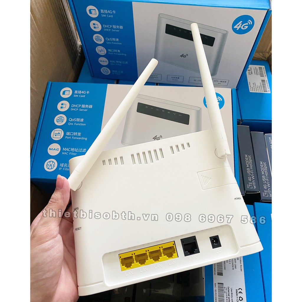 BỘ PHÁT WIFI 4G OTO HUAWEI B311b-853 Có 4 cổng lan | BigBuy360 - bigbuy360.vn