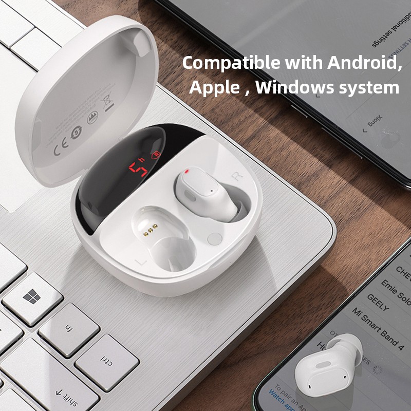 Tai Nghe Baseus Wm01 Plus Tws Bluetooth 5.0 Không Dây Chống Thấm Nước Màn Hình LED