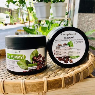 Tẩy da chết body Compliment Coffee detox xông hơi thải độc