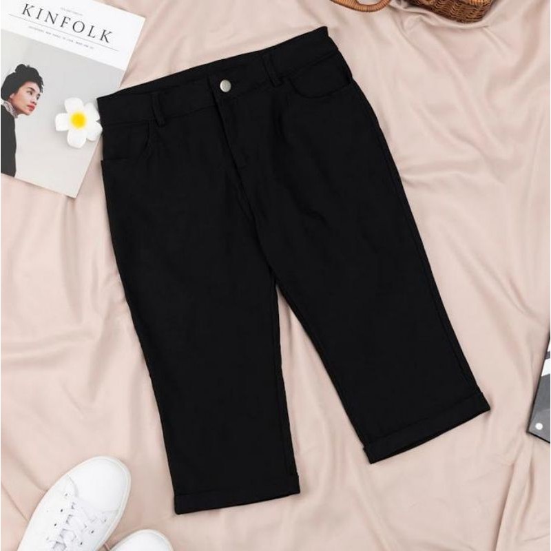 (Hàng xuất) Quần legging ngố lửng có khuy | BigBuy360 - bigbuy360.vn