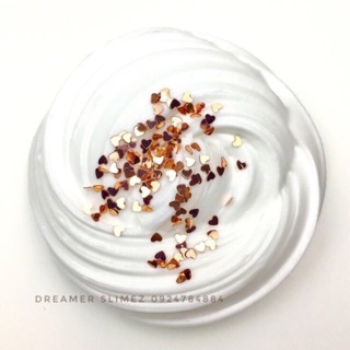 SPARKLE SNOW BUTTER - Tuyết lấp lánh - Slime bơ siêu flufy