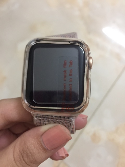 Thanh lý 2 kính cường lực 9D dành cho đồng hồ apple watch size 38