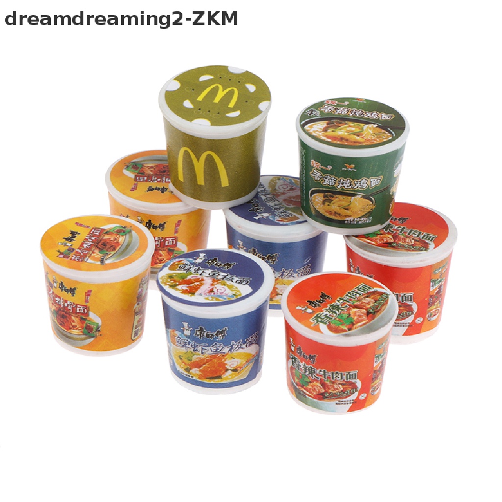 Bộ 5 Món Đồ Ăn Mô Hình Mì Ăn Liền Dành Cho Nhà Búp Bê