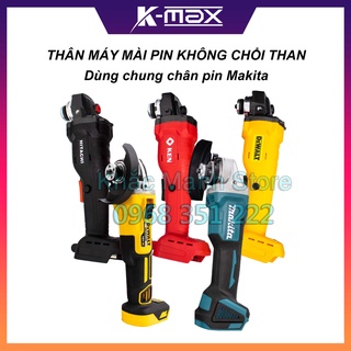 Thân Máy Mài Pin Động Cơ Không Chổi Than dùng chung chân pin Makita