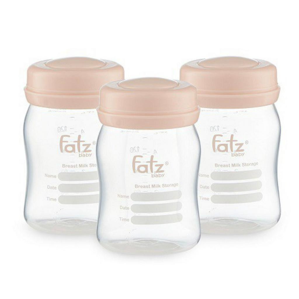 Bộ 3 Bình trữ FatzBaby 150ml cho bé ( Màu ngẫu nhiên)