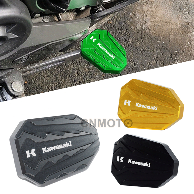 Dành Cho Kawasaki Ninja 400 Z400 Xe Máy Phía Sau Chân Phanh Đòn Bẩy Peg Pad Phóng To Mở Rộng Chân Tự