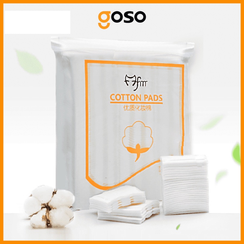 [GOSO] Bông Tẩy Trang 3 Lớp Cao Cấp Cotton Pads(Túi 222 miếng)