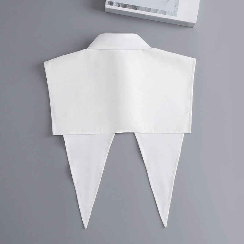 Youyo Áo Sơ Mi Giả Nửa Cổ Áo Rời Được Dáng Dài Dễ Mặc Cho Nữ