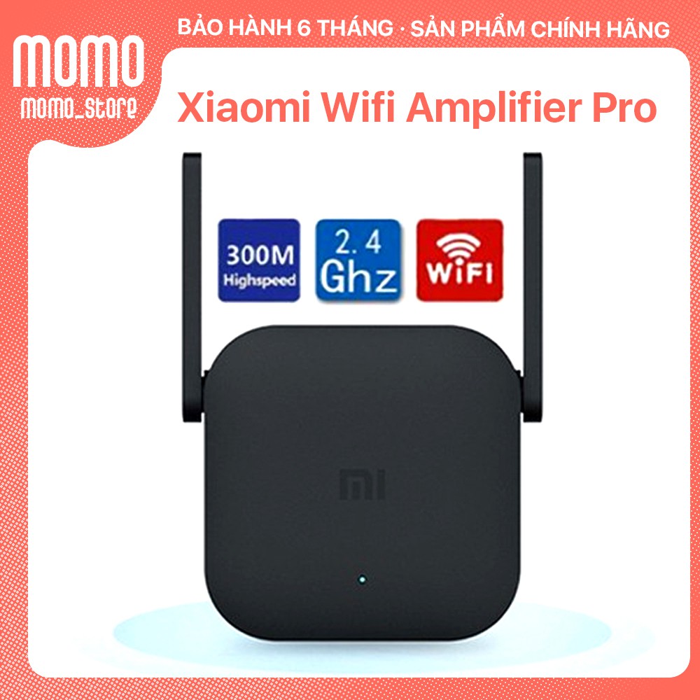 Thiết bị kích sóng Wifi Xiaomi Repeater Pro | BH 3 tháng