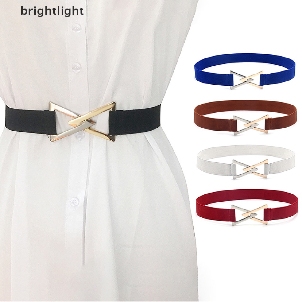 (brightlight) Triangle women dress sweater suit waist simple belt versatile fashion girdle [HOT SALE]