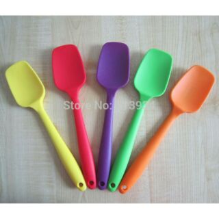 Spatula vét silicon đúc tròn