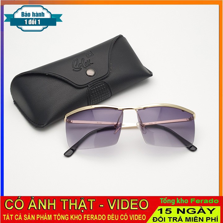 Kinh mắt SOLEX 405 Màu Nâu Trà Phong Cách