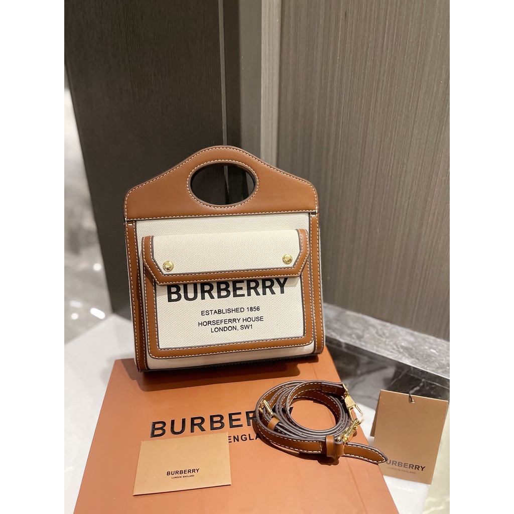 Túi Đeo Chéo Burberry Thời Trang Sang Trọng Cho Nam Nữ